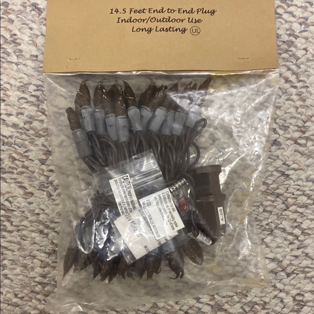 Brown Candlelight String Set - Picture 4 of 5